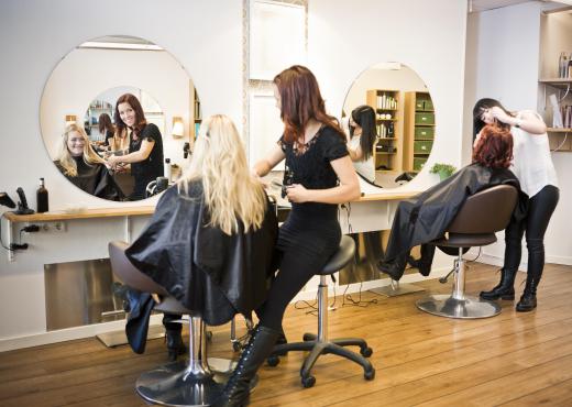 Some hair stylists may only specifically work with either men or women.