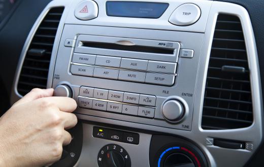 Accessories like car stereos are an important part of the car industry.