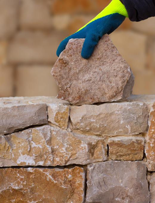 A stonemason must be comfortable with outdoor work and heavy lifting.