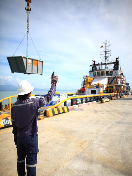 Longshoremen typically work their way up through a union.