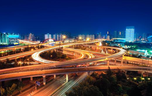 Highway engineers must design intricate structures such as highway interchanges.