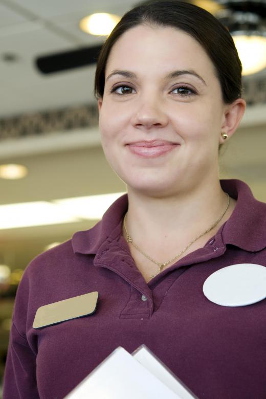 In smaller restaurants, a waitress may do more tasks than just waiting on tables.