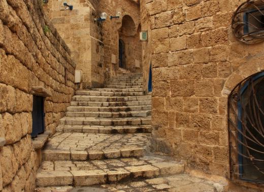 Jaffa, Israel, an ancient city that has been studied by many archaeologists.