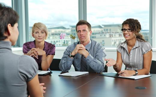 Executive search consultants may coach prospective candidates on having a successful interview.