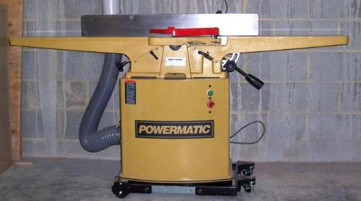 A jointer, which is used in woodworking. Woodworking is often taught in shop class.