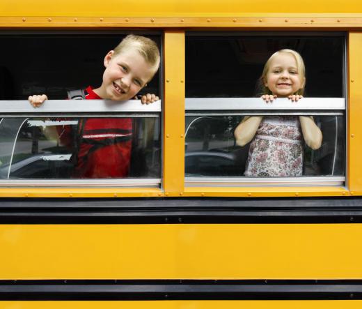 School bus drivers may go through summer training.