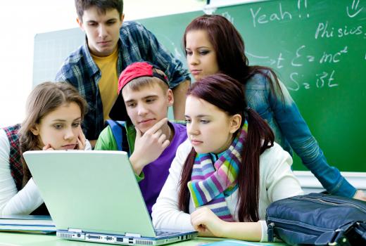 Computer technology is increasingly becoming a larger part of the education process.