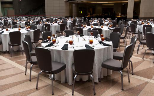 Banquet managers may handle all the functions associated with running a banquet hall.