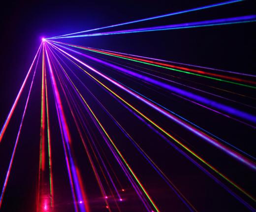 An AV technician may create and run laser light shows.