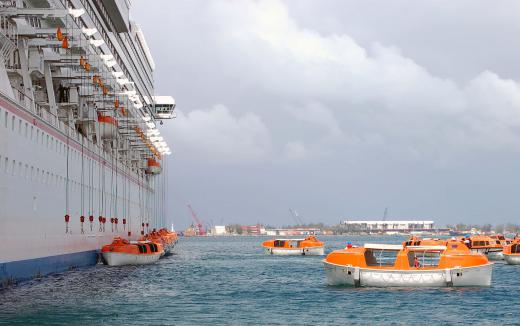 Sailors may be tasked with maintaining and deploying lifeboats.