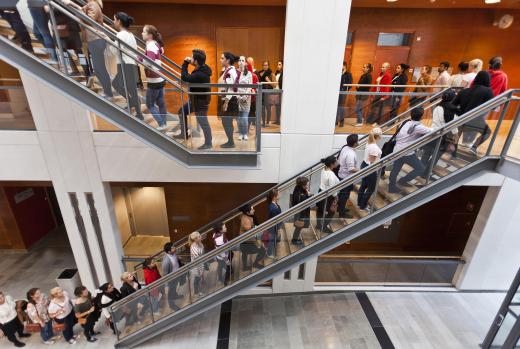 Managers of shopping malls often employ people with ergonomics degrees.