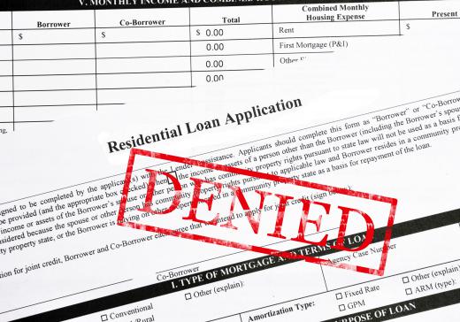 An underwriter might deny a loan to an individual has a short credit history or poor credit because the borrower represents too much of a risk.