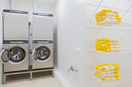 Some gyms and other athletic facilities have a laundry supervisor who ensures there are always clean towels and other amenities.