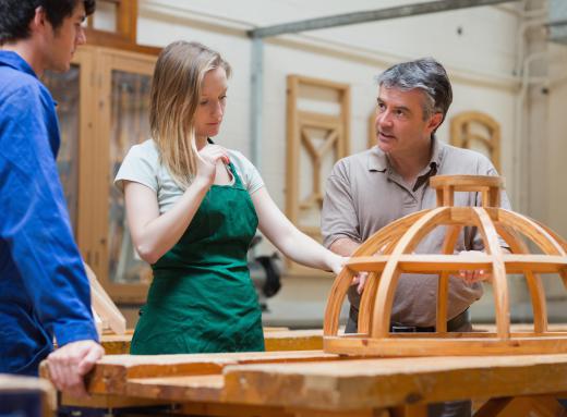 Experience in an area like woodworking may be useful for anyone desiring to become a shop teacher.