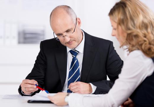 Loan officers consult with borrowers to determine if they are fit for a loan.