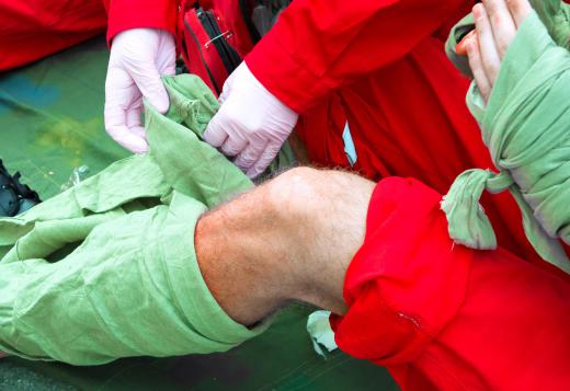 Commercial fisherman should have first-aid training.