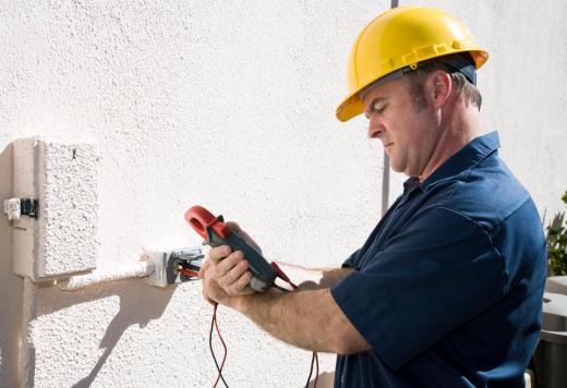 A maintenance electrician may use a voltage meter when performing a maintenance inspection of a building.