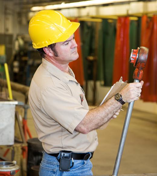 Many industrial companies have employees who are tasked with ensuring materials and finished products meet rigorous standards.