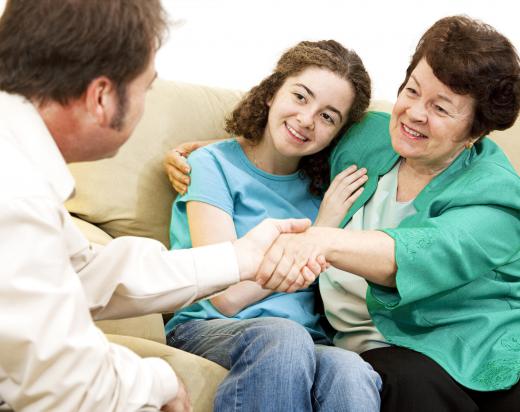 A licensed therapist may specialize in being a marriage, family, and child counselor.