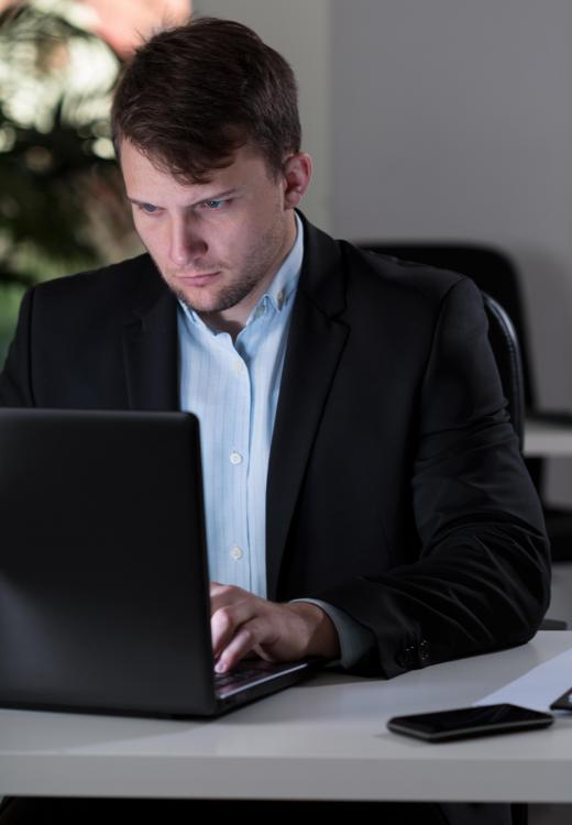 A business intelligence manager will often work with the company’s computer system and software in order to maximize information gathered by the company.