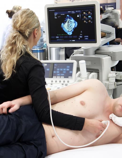 Echocardiographer may perform cardiac ultrasounds.