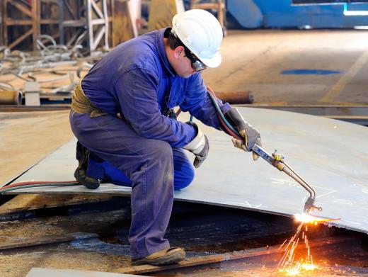 An aluminum fabricator may need to be skilled cutting and welding using an oxyfuel torch.