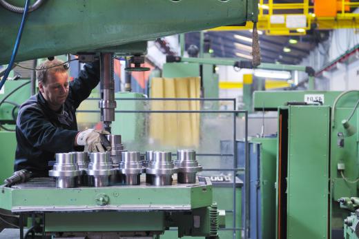 Factory workers inspect factories to ensure safety and compliance with regulations.