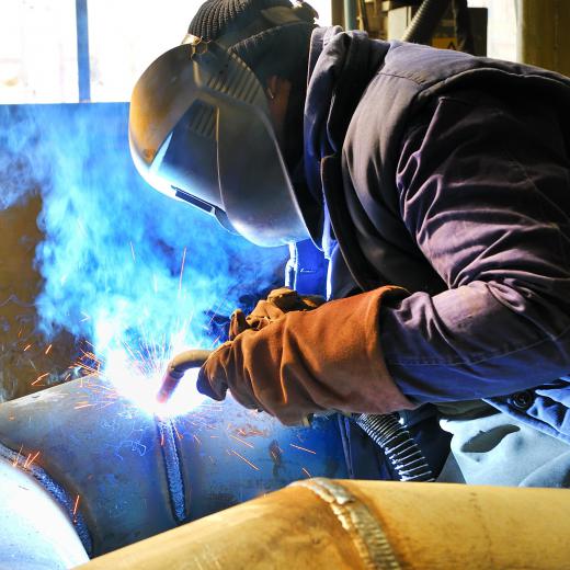 Though colleges offer welding courses, many welders rely on an experienced supervisor to teach them the trade on the job.