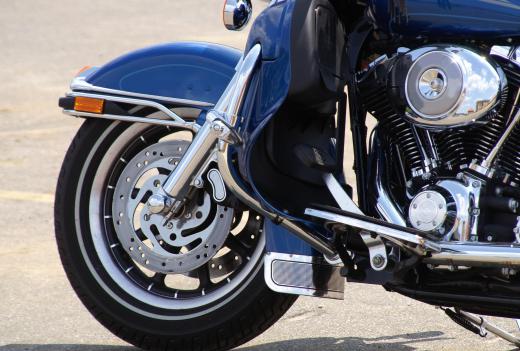 Some mechanics specialize in working on a particular type of motorcycle, such as a Harley Davidson.