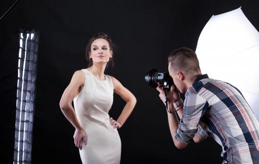 Fashion advertising photographers take the photos used in ads and marketing materials for clothing makers.