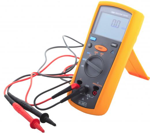 A digital multimeter is a tool that allows an electrician to measure amps, volts, and ohms.