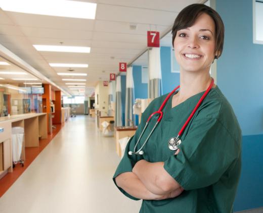 Hospital safety officers work with all the staff at a facility.