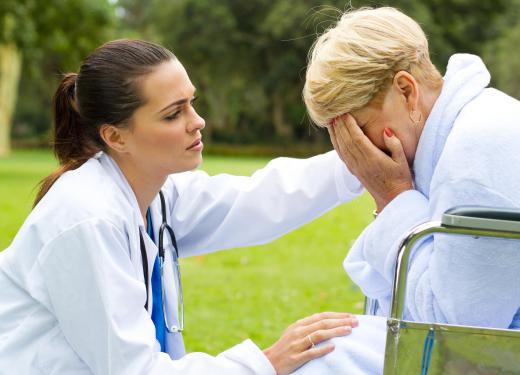 A pain management nurse may have a list of standard questions to ask a patient, in order to accurately assess his or her pain level.