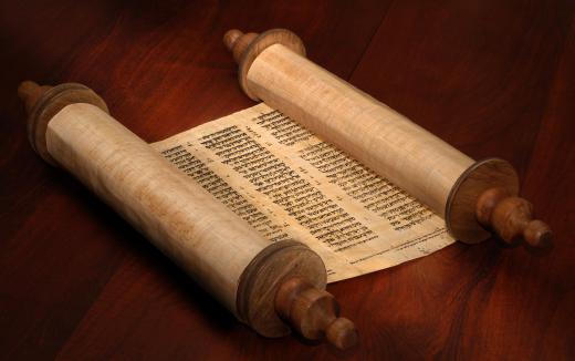 A rabbi helps others to interpret the Torah.