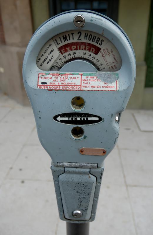 Meter maids can give parking tickets if meters have expired.