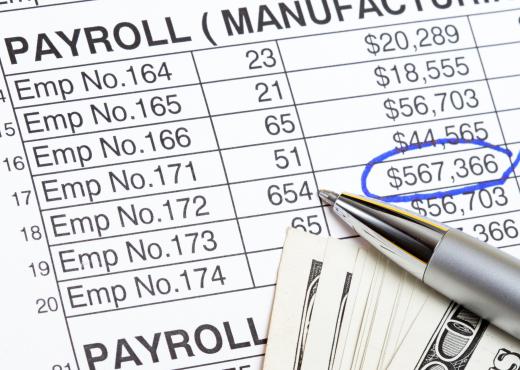 In most companies, the accounting staff would deal with the company payroll.