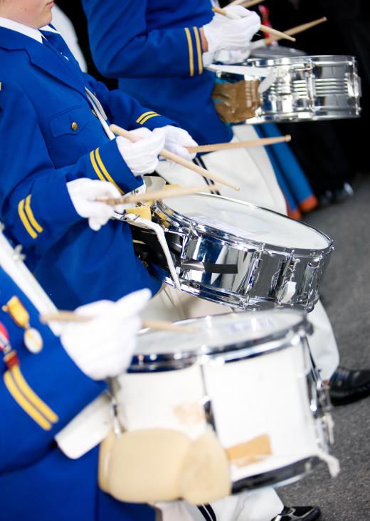 Band leaders often have to take charge of extracurricular activities like marching band.