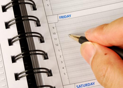 Night club managers might keep track of the special events schedule.