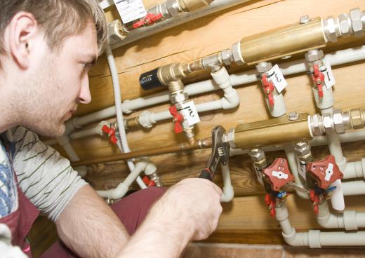 Plumbing contractors can specialize in the maintenance of already-existing systems.