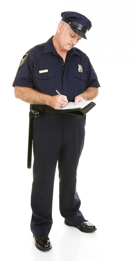 A police officer must be able to write clear and concise reports.