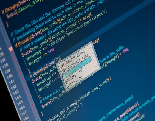 Software coding is one potential area of focus for a computer science course.