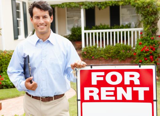 A leasing consultant might be called upon to rent a house.