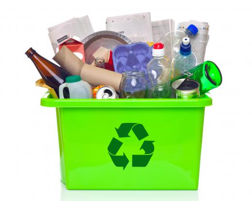 Someone with an environmentalist attitude may recycle materials he or she uses.