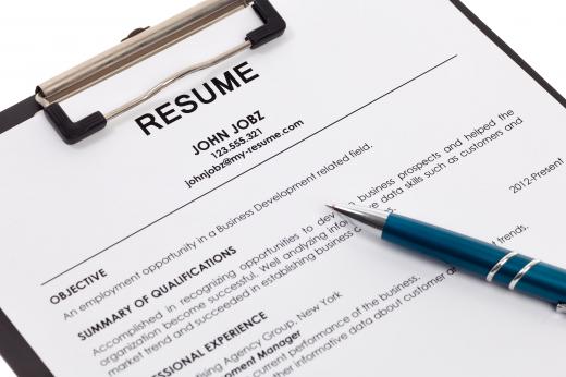 One responsibility of an HR officer is to review resumes of potential job candidates.