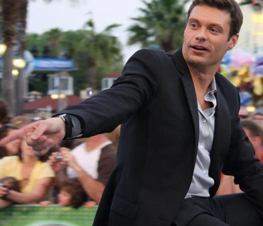 Ryan Seacrest is an example of a radio show host who also serves as a host of television programs.