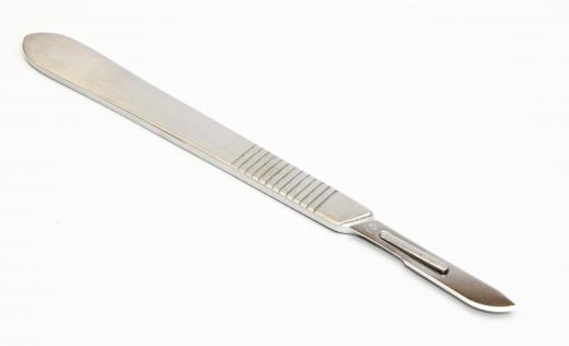 A scalpel.