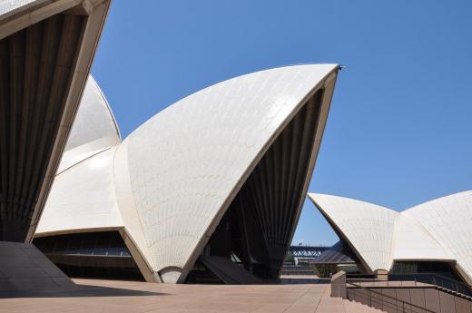 The opera house in Sydney is one of the world's most famous.