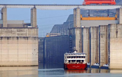 Civil engineers design and help build public structures like dams.