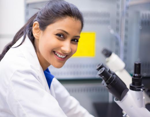 A soil technician may study soil samples in a lab setting.