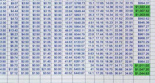 Anyone looking for a data processing job should be familiar with computer spreadsheets.